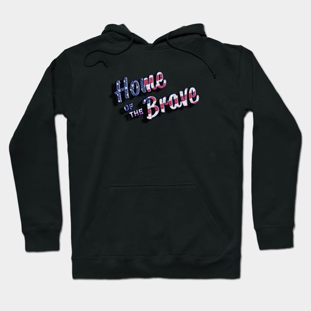 home of the brave Hoodie by momo1978
